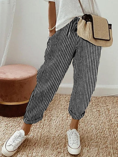 Iris – Breathable Luxe Linen Comfort Pants