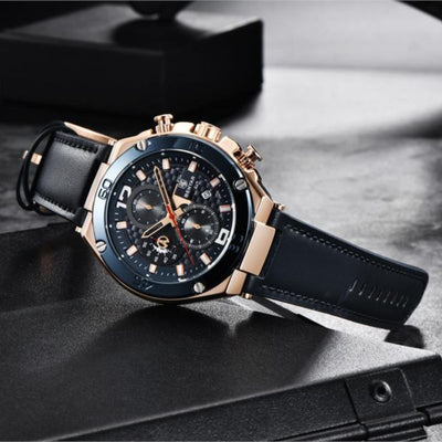 Blake – High-Performance Quartz Chronograph Sports Watch with Calendar