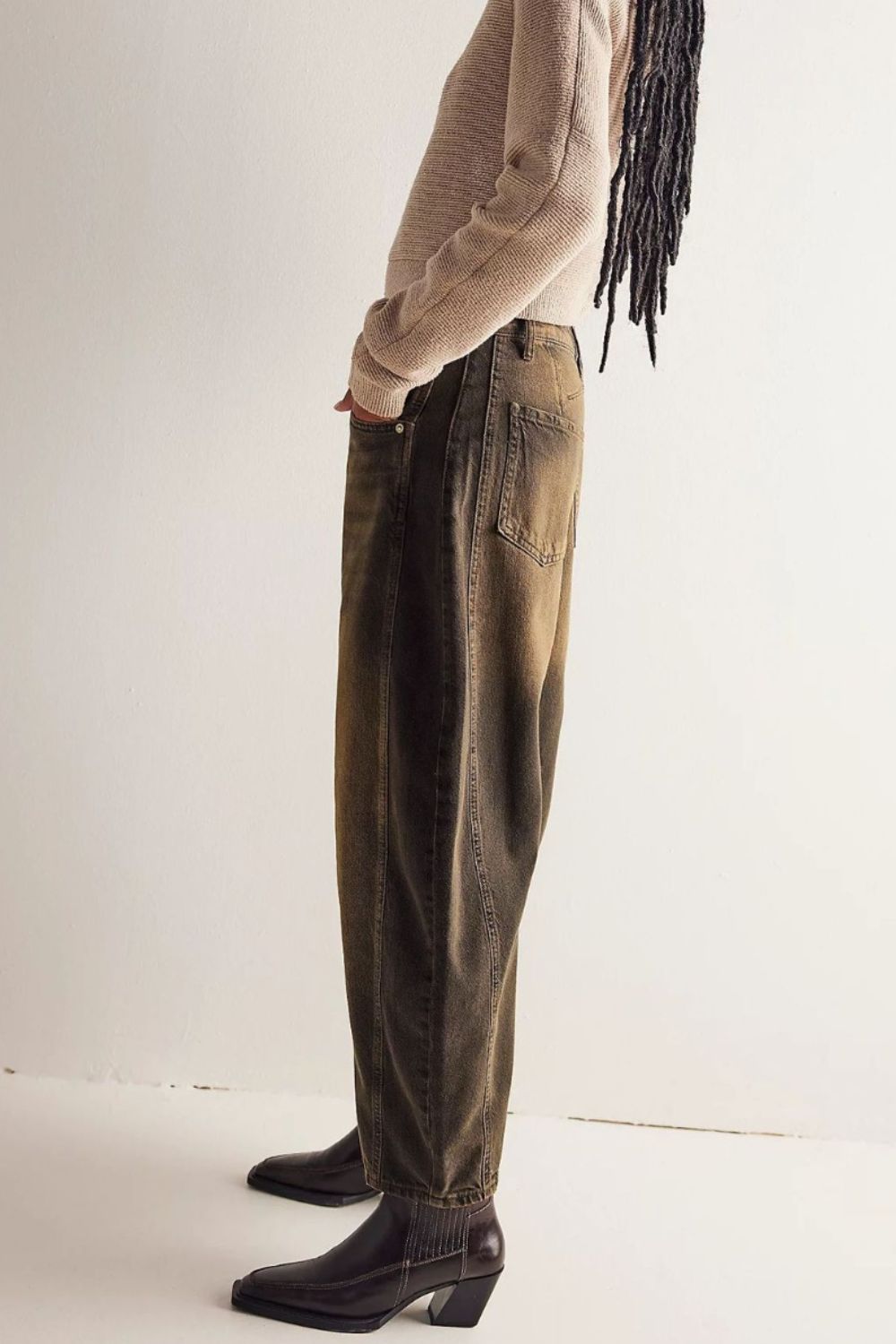 Ella – Wide-Leg Pocket Jeans
