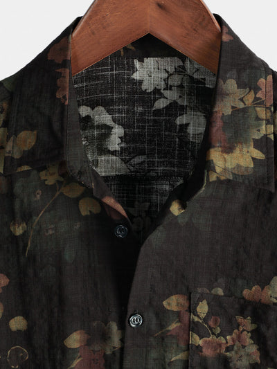 Theo – Casual Cotton Short Sleeve Beach Shirt