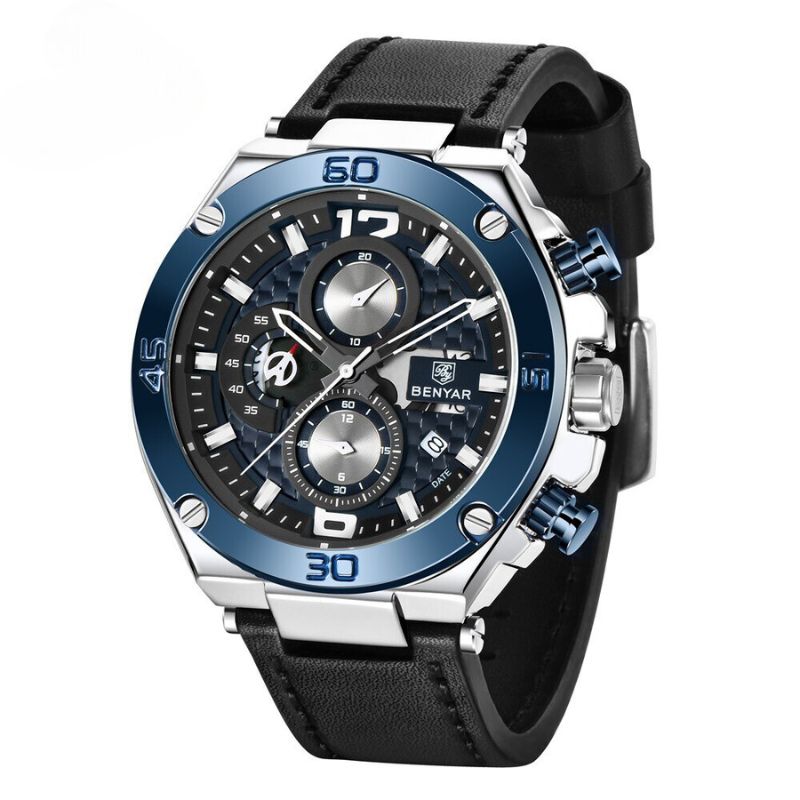 Blake – High-Performance Quartz Chronograph Sports Watch with Calendar