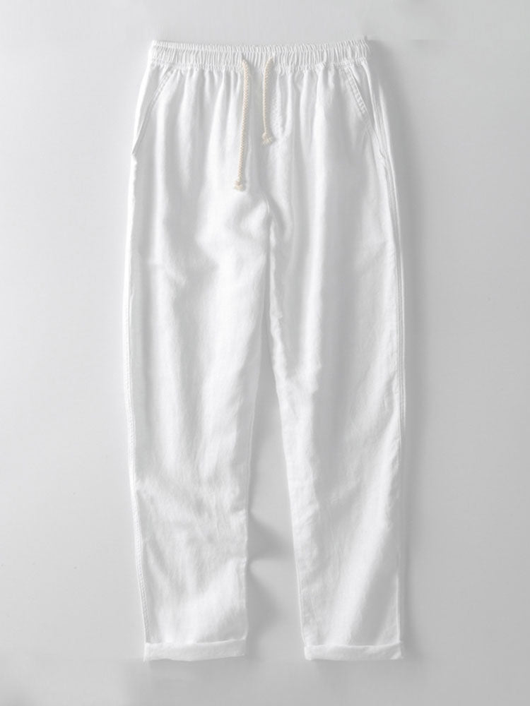 Sergio – Casual Set with Slim-Fit Polo & Tailored Ankle-Length Pants