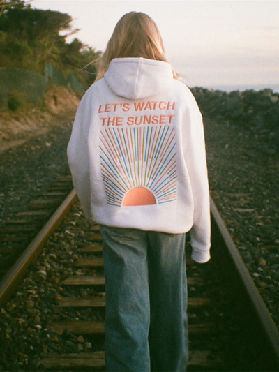 Ophelia – Evening Bliss Hoodie with Soft Comfort & Sunset-Inspired Serenity