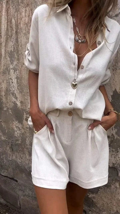 Linnea – Lightweight Linen Set