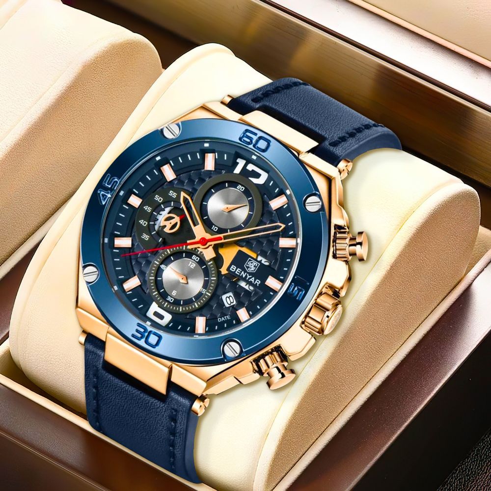 Blake – High-Performance Quartz Chronograph Sports Watch with Calendar
