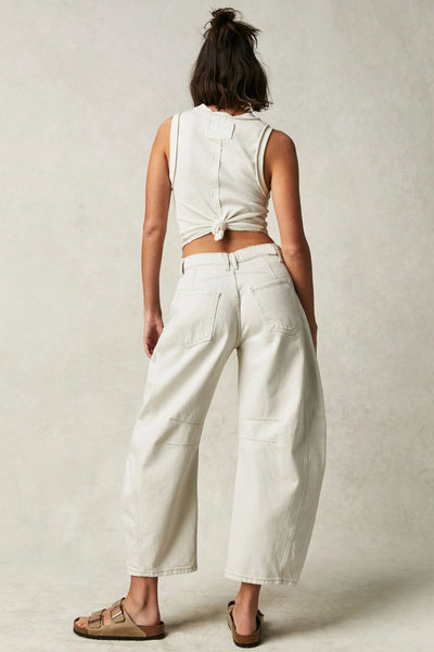 Ella – Wide-Leg Pocket Jeans