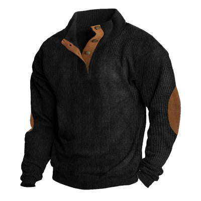 Friedrich – Ribbed Button Sweater