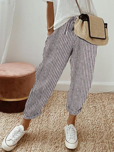 Iris – Breathable Luxe Linen Comfort Pants