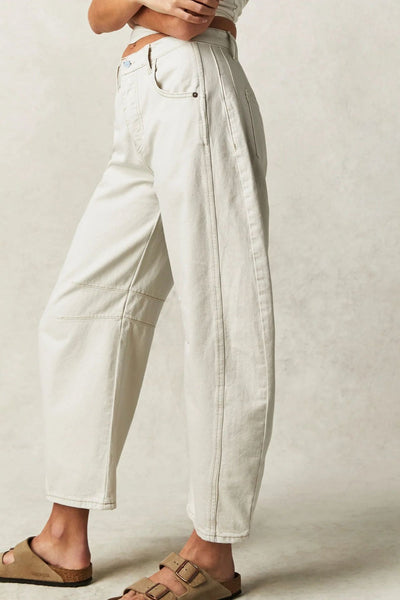 Ella – Wide-Leg Pocket Jeans
