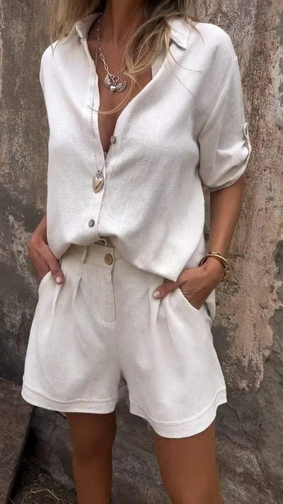 Linnea – Lightweight Linen Set