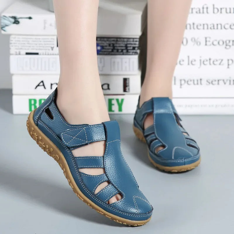 Sophia – Casual Leather Summer Sandals
