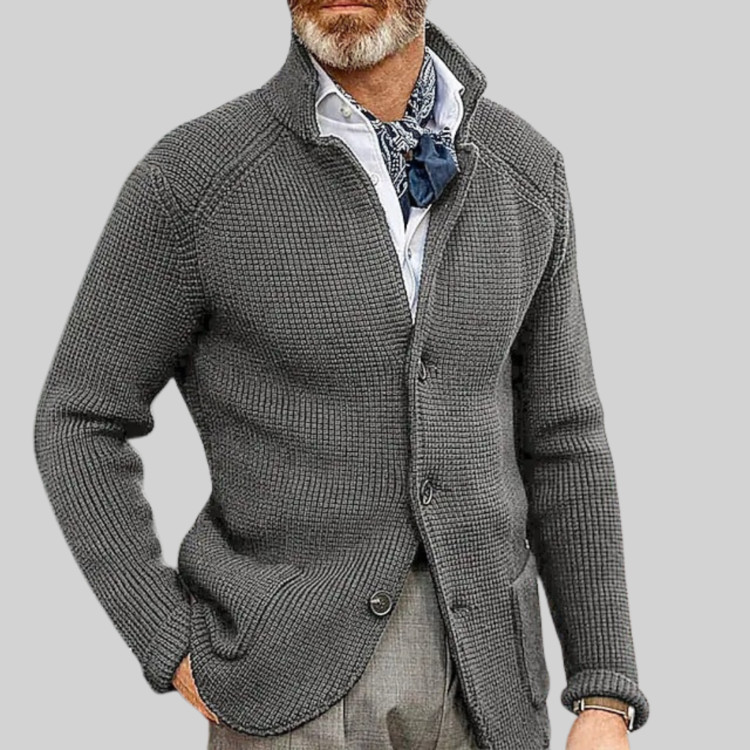 Emanuele – Prestige Knit Button Cardigan