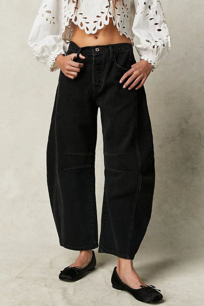 Ella – Wide-Leg Pocket Jeans