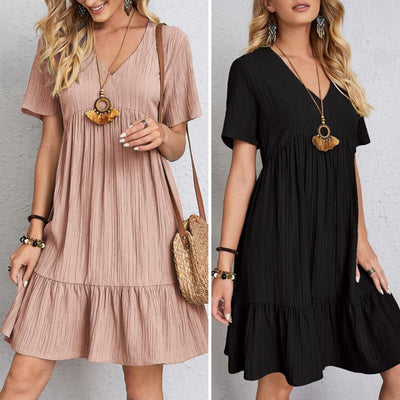 Emily – Elegant Dress with Belly Coverage