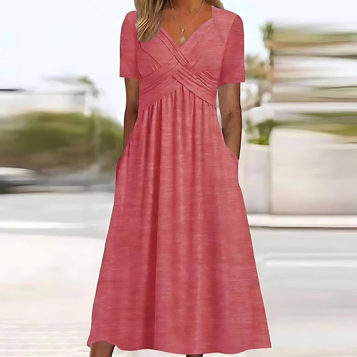 Jamaica – Elegant Midi Dress