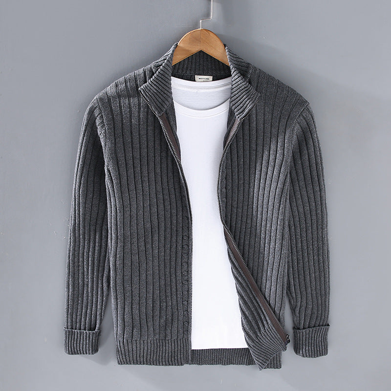Jacob – Prestige Knit Zip Sweater