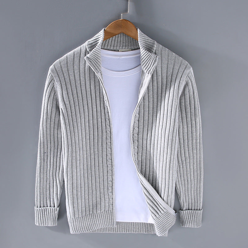 Jacob – Prestige Knit Zip Sweater