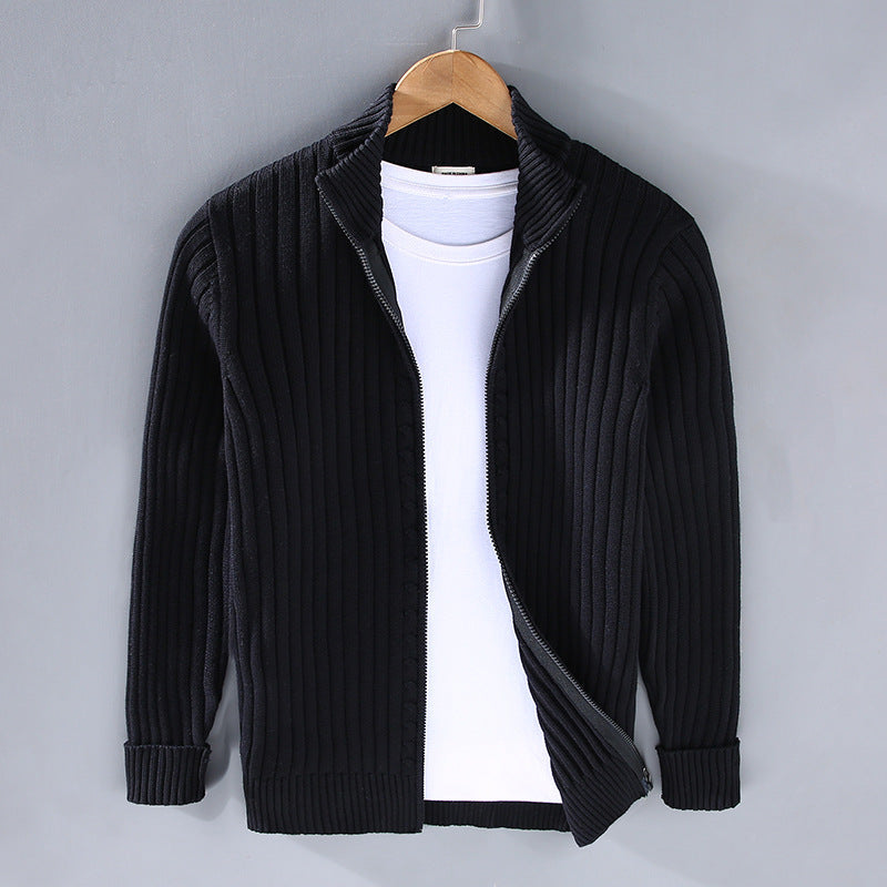 Jacob – Prestige Knit Zip Sweater