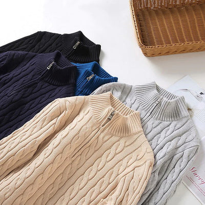 Mason – Luxe Zip Sweater