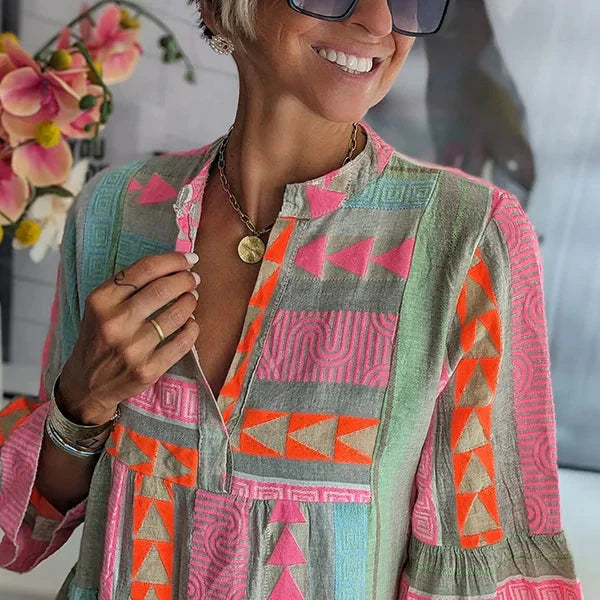 Ophelia – Boho Chic Flowing Dress for Effortless Style
