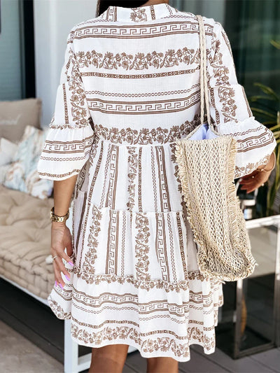 Selene – Bohemian Flowy Tunic Dress with Elegant Fit