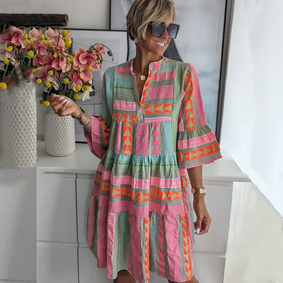 Ophelia – Boho Chic Flowing Dress for Effortless Style