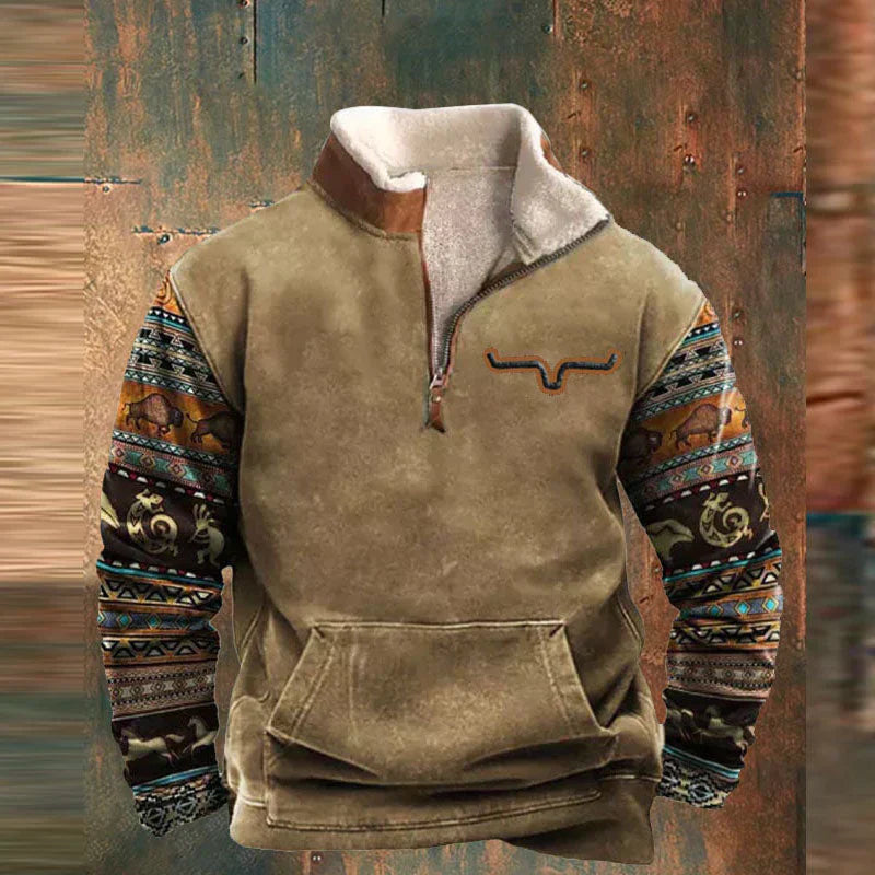 Ivano – BreezeKnit Quarter-Zip Sweater