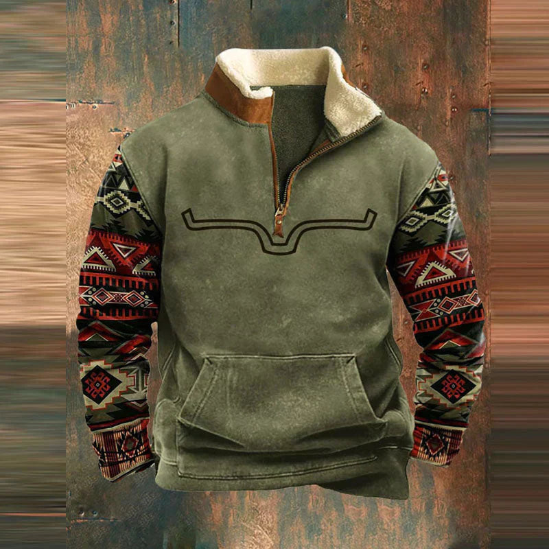 Ivano – BreezeKnit Quarter-Zip Sweater