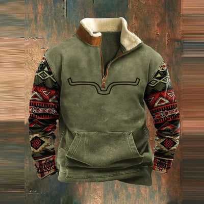 Ivano – BreezeKnit Quarter-Zip Sweater