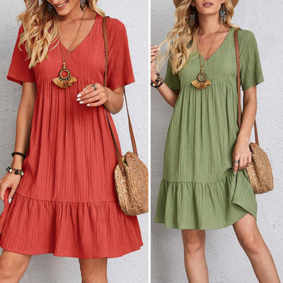 Emily – Elegant Dress with Belly Coverage