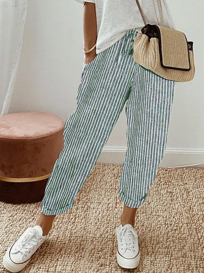 Iris – Breathable Luxe Linen Comfort Pants