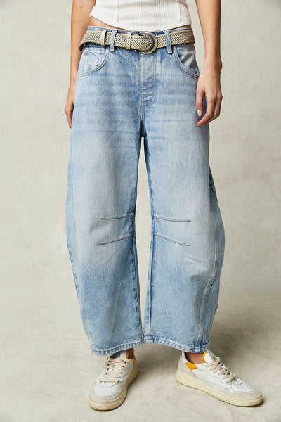 Ella – Wide-Leg Pocket Jeans