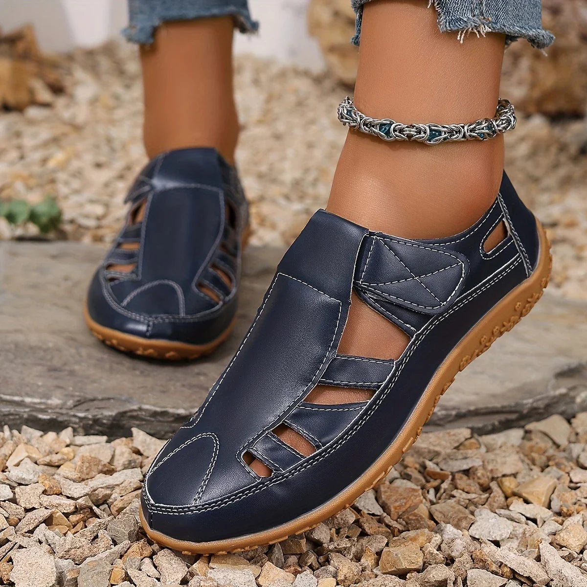 Sophia – Casual Leather Summer Sandals