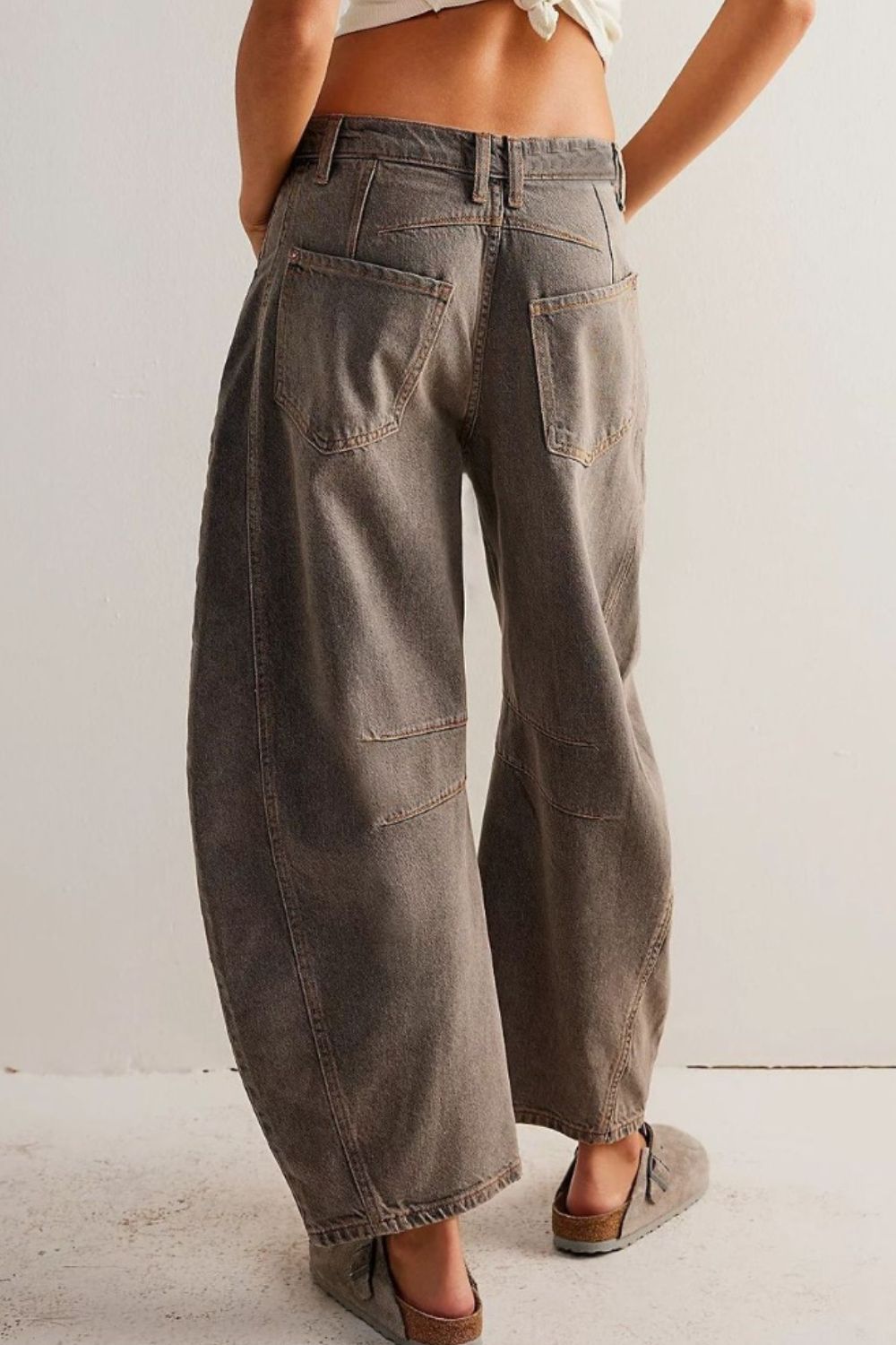 Ella – Wide-Leg Pocket Jeans