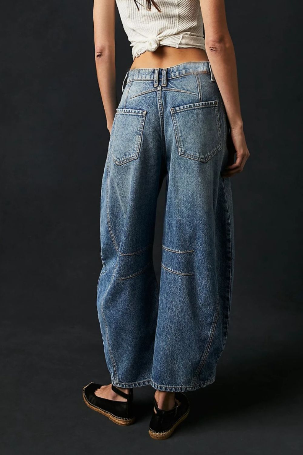 Ella – Wide-Leg Pocket Jeans