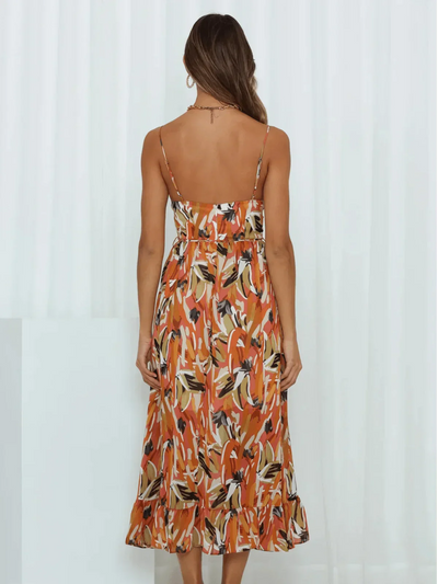 CHIARA - COLORED MIDI DRESS