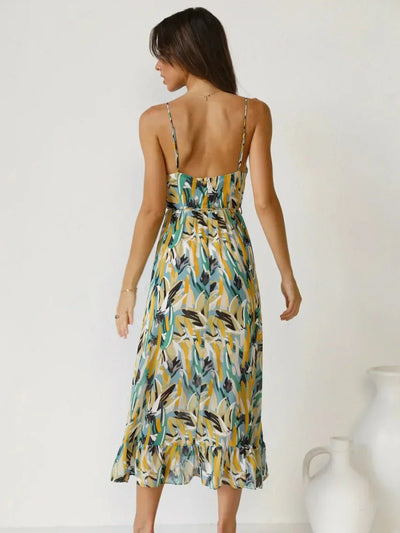 CHIARA - COLORED MIDI DRESS