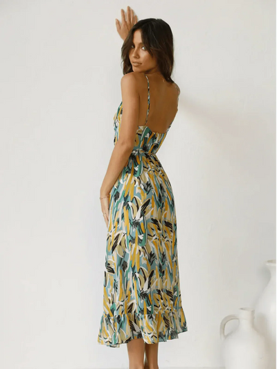 CHIARA - COLORED MIDI DRESS