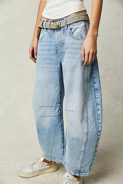Ella – Wide-Leg Pocket Jeans