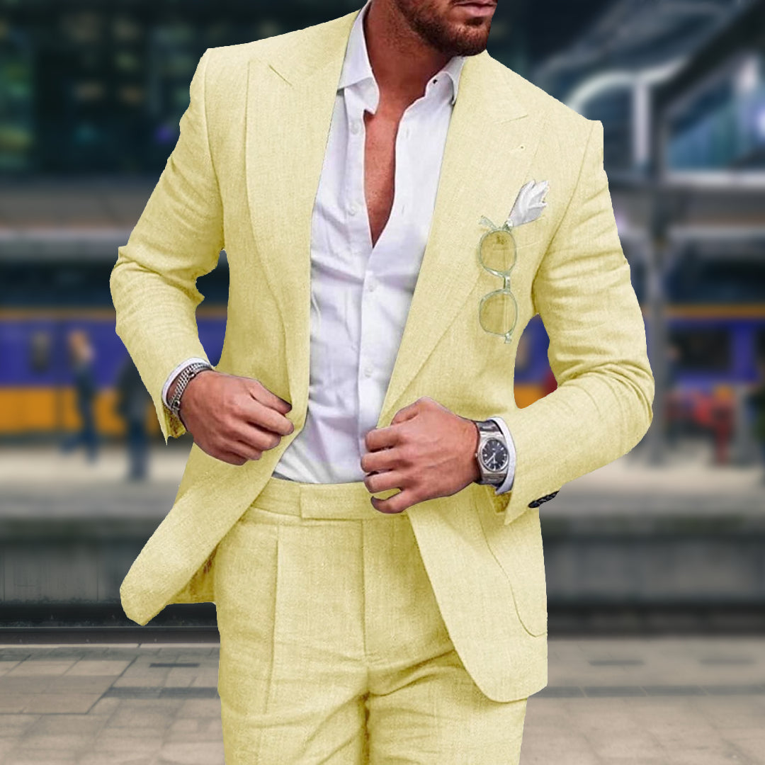 Amedeo – Prestige Linen Suit