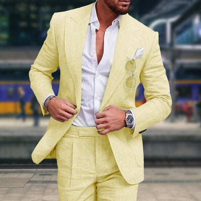 Amedeo – Prestige Linen Suit