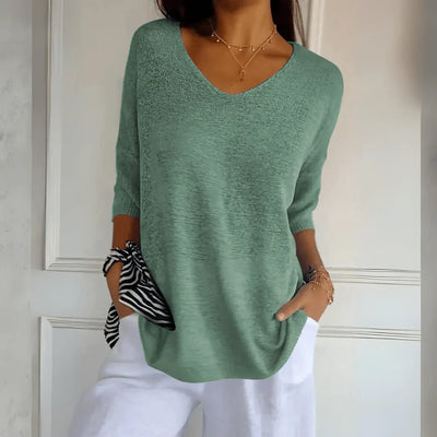 Elowen | Elegant Knitted Shirt