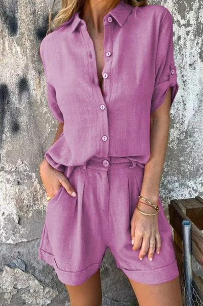 Linnea – Lightweight Linen Set