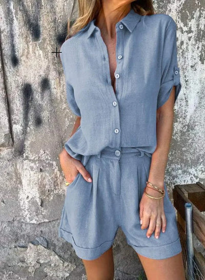 Linnea – Lightweight Linen Set