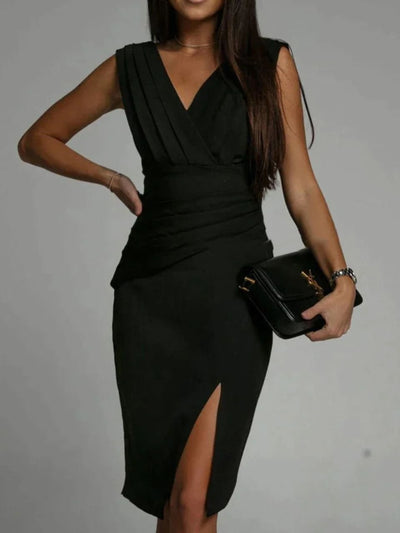 Isabel - Evening Dress with Side Slit