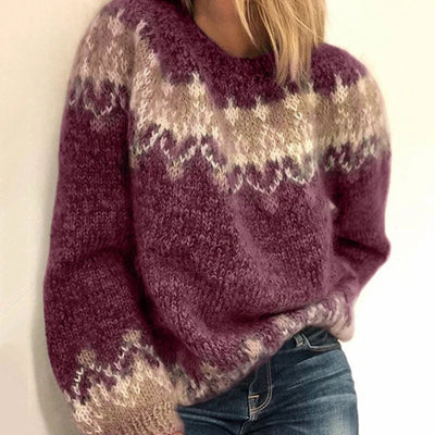 Martina – Cozy Mohair Knit Sweater